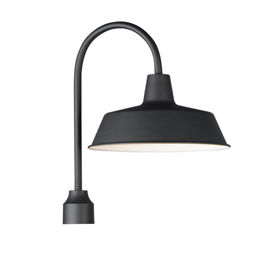 Pier M 1 Light Outdoor Post Light in Black