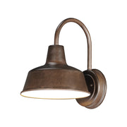 Pier M 8" 1 Light Outdoor Wall Sconce in Empire Bronze