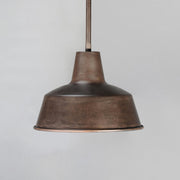 Pier M 10" 1 Light Outdoor Pendant in Empire Bronze
