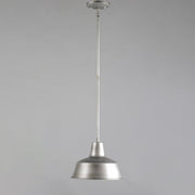 Pier M 10" 1 Light Outdoor Pendant in Weathered Zinc