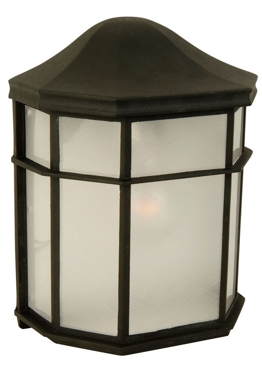 Coach Lights 1-Light Wall Mount in Textured Matte Black