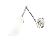 Julia 1 Light 5.25" Wall Sconce in Brushed Nickel