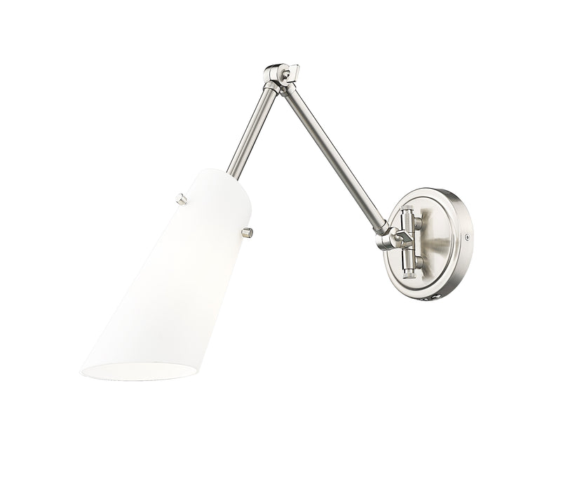 Julia 1 Light 5.25" Wall Sconce in Brushed Nickel
