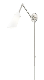 Julia 1 Light 5.25" Wall Sconce in Brushed Nickel