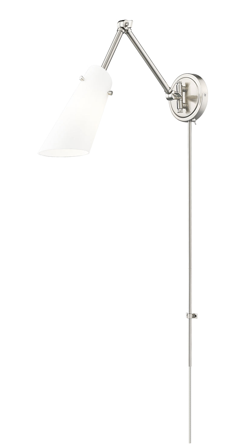 Julia 1 Light 5.25" Wall Sconce in Brushed Nickel
