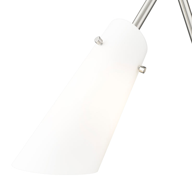 Julia 1 Light 5.25" Wall Sconce in Brushed Nickel