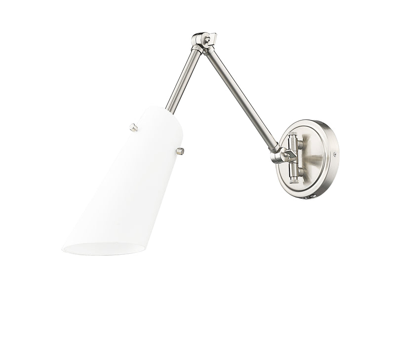 Julia 1 Light 5.25" Wall Sconce in Brushed Nickel