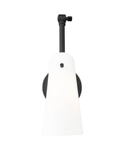 Julia 1 Light 5.25" Wall Sconce in Matte Black