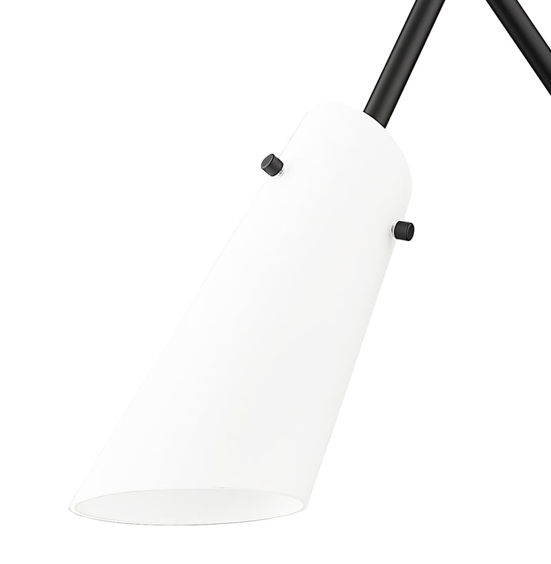 Julia 1 Light 5.25" Wall Sconce in Matte Black