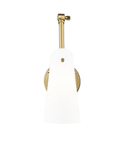 Julia 1 Light 5.25" Wall Sconce in Modern Gold
