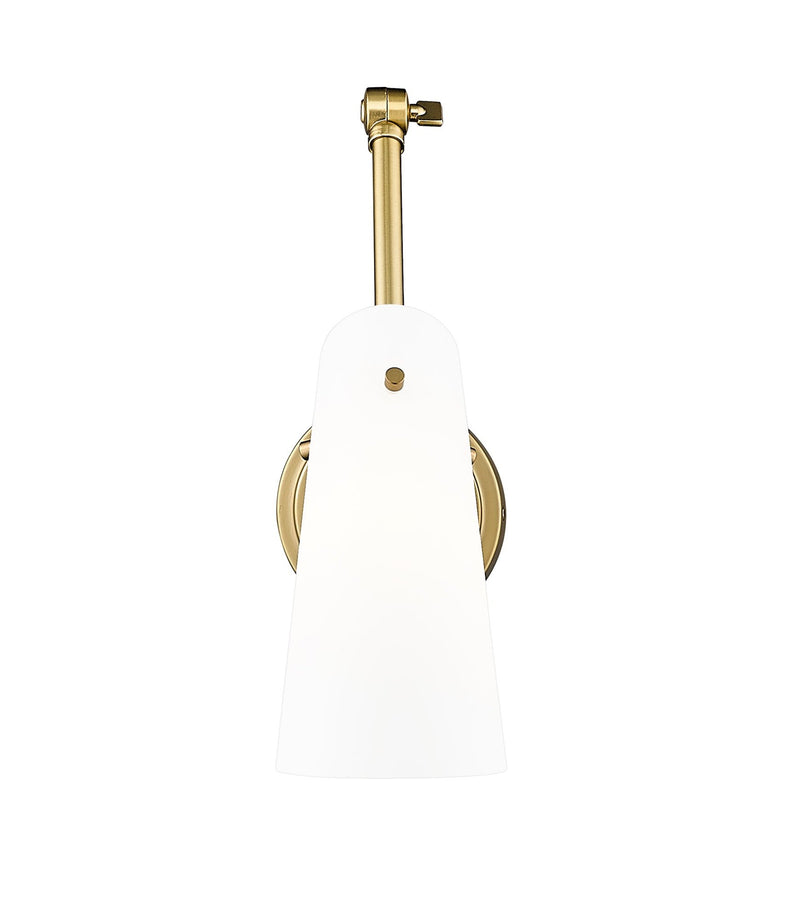 Julia 1 Light 5.25" Wall Sconce in Modern Gold