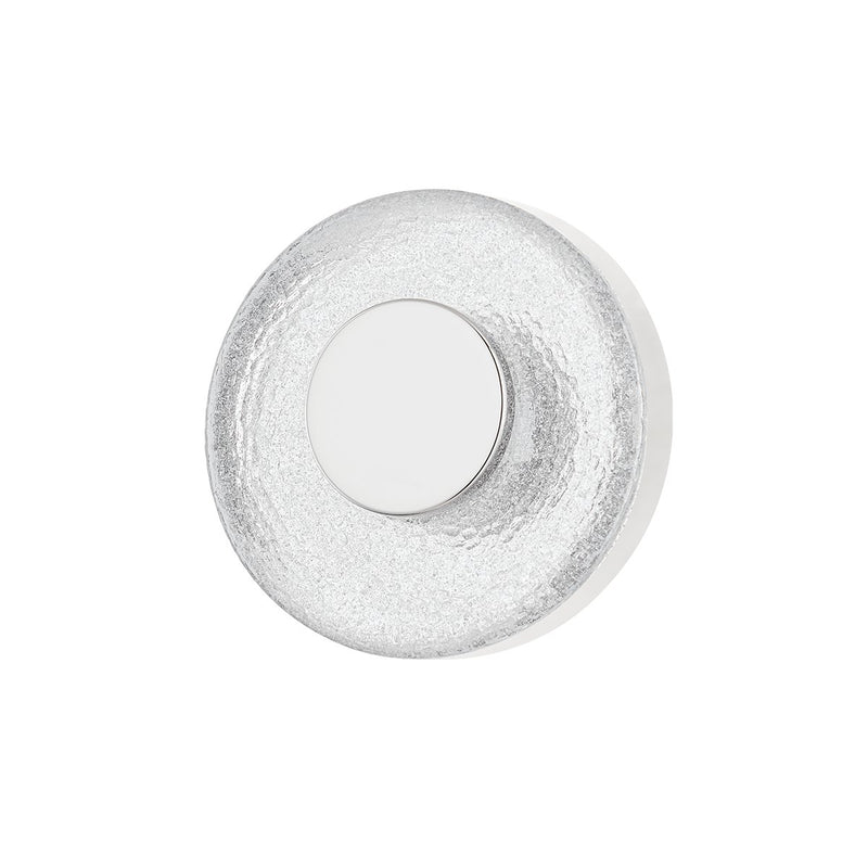 Pearl Wall Sconce in Polished Nickel