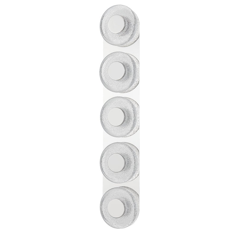 Pearl 5-Light Bath Vanity Light in Polished Nickel