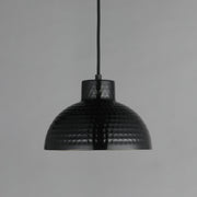 Rockport 10" Pendant in Black / Antique Copper