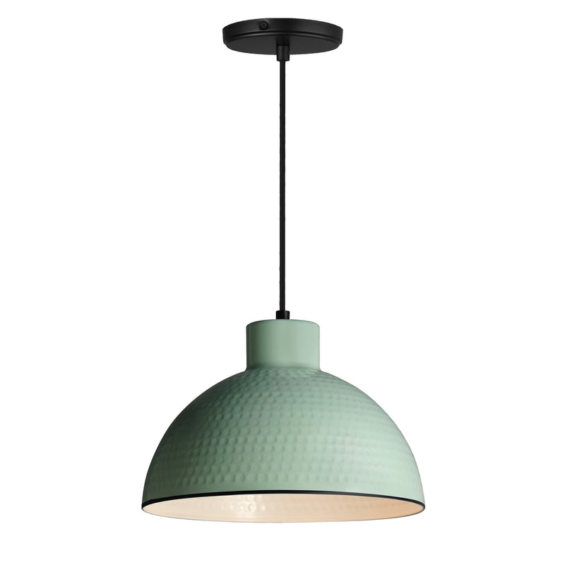 Rockport 12" Pendant in Sage Green