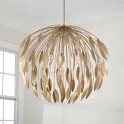 Margeaux 5-Light Pendant in Buffed Gold