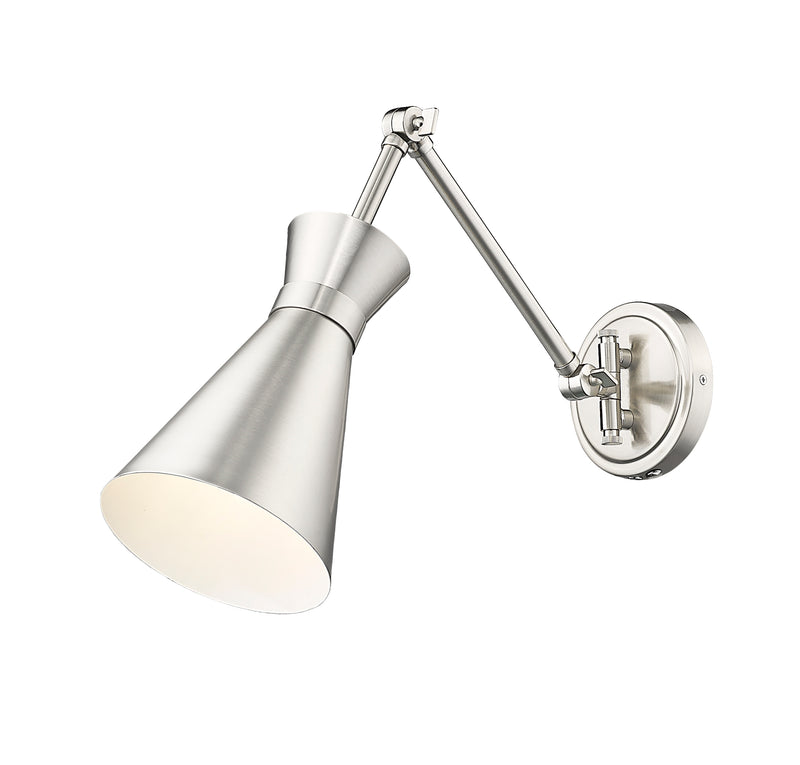 Soriano 1 Light 6.25" Wall Sconce in Brushed Nickel