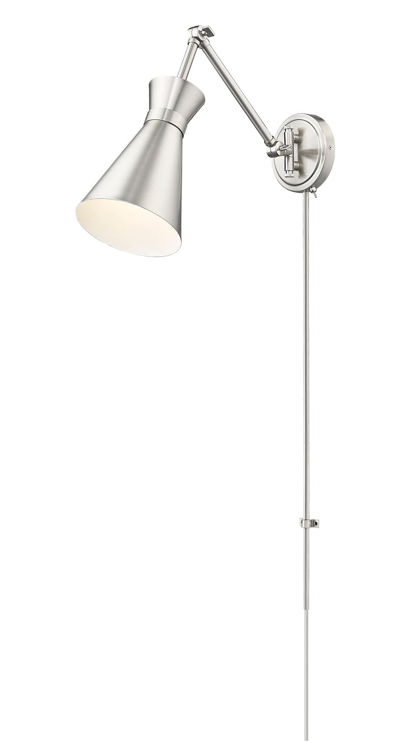Soriano 1 Light 6.25" Wall Sconce in Brushed Nickel