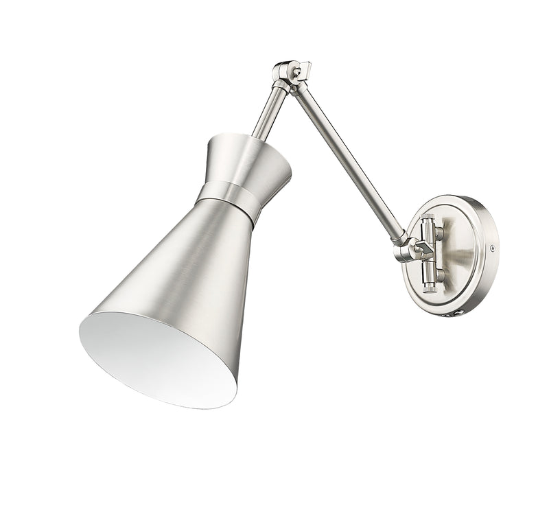 Soriano 1 Light 6.25" Wall Sconce in Brushed Nickel