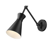 Soriano 1 Light 6.25" Wall Sconce in Matte Black