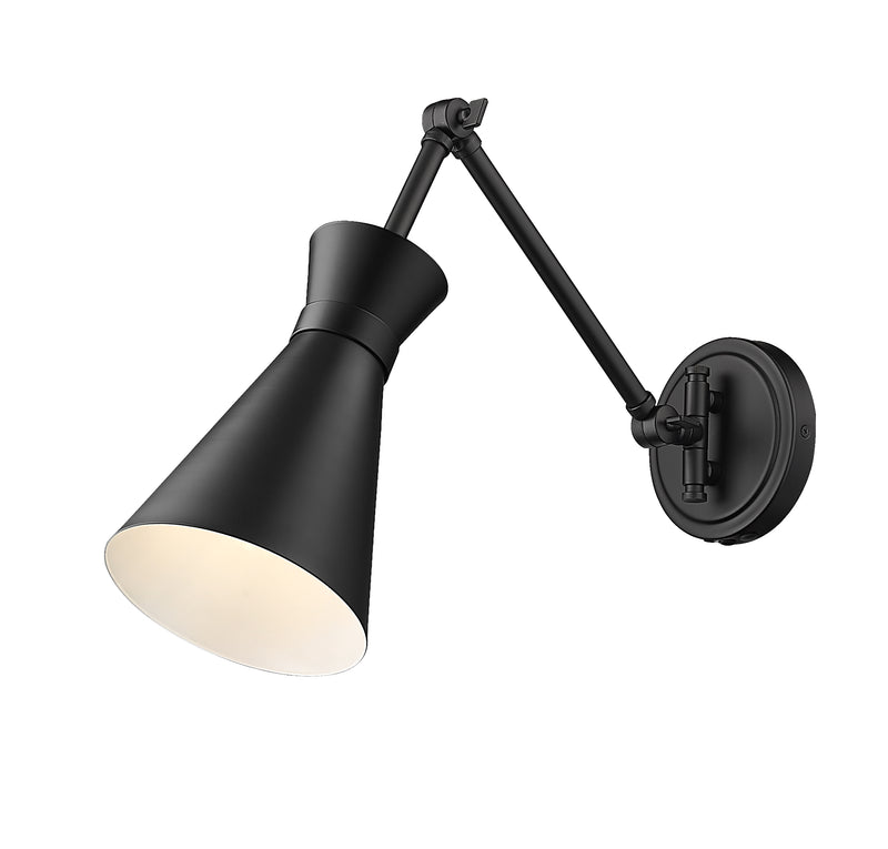 Soriano 1 Light 6.25" Wall Sconce in Matte Black