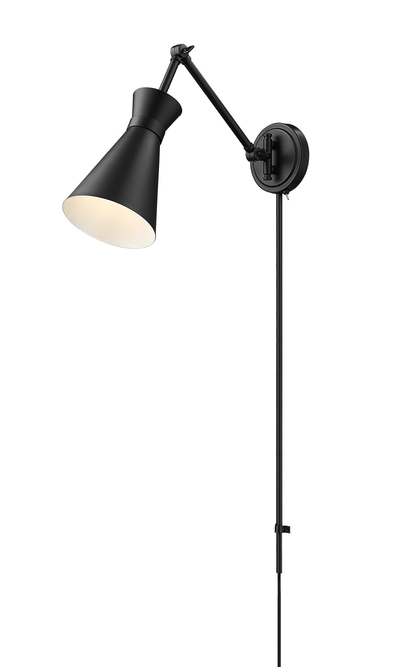 Soriano 1 Light 6.25" Wall Sconce in Matte Black