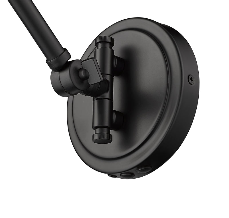 Soriano 1 Light 6.25" Wall Sconce in Matte Black