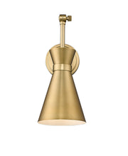 Soriano 1 Light 6.25" Wall Sconce in Modern Gold