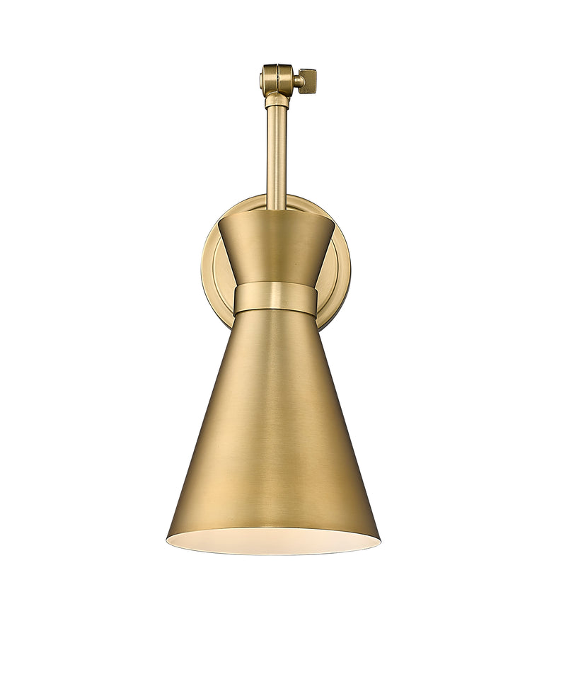 Soriano 1 Light 6.25" Wall Sconce in Modern Gold