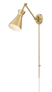 Soriano 1 Light 6.25" Wall Sconce in Modern Gold