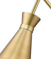 Soriano 1 Light 6.25" Wall Sconce in Modern Gold