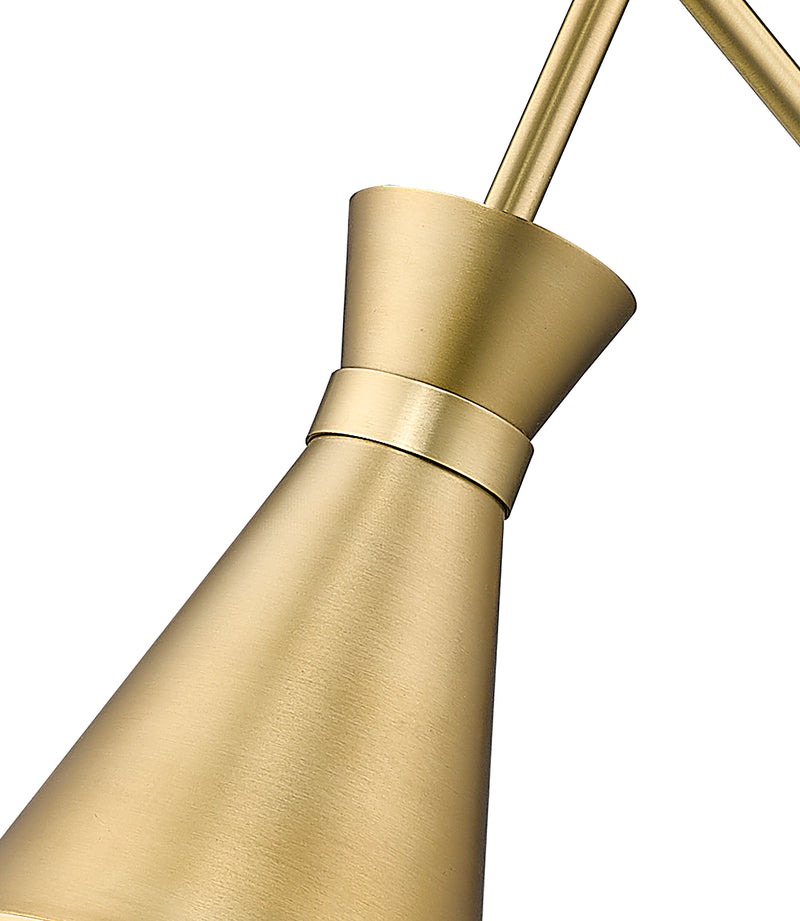 Soriano 1 Light 6.25" Wall Sconce in Modern Gold