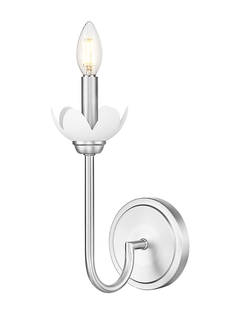 Allistair 1 Light 5.25" Wall Sconce in Brushed Nickel