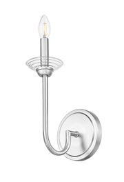 Allistair 1 Light 5.25" Wall Sconce in Brushed Nickel