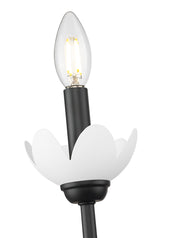 Allistair 1 Light 5.25" Wall Sconce in Matte Black