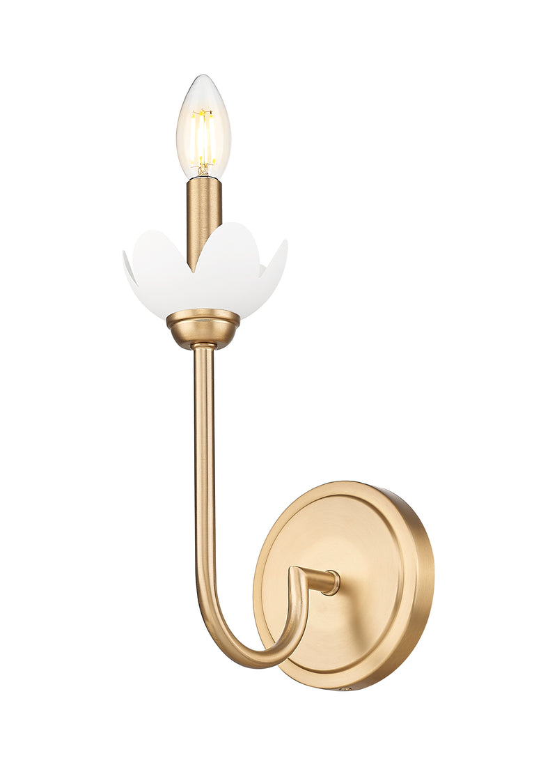 Allistair 1 Light 5.25" Wall Sconce in Modern Gold