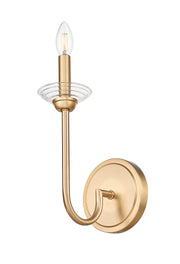 Allistair 1 Light 5.25" Wall Sconce in Modern Gold
