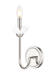 Allistair 1 Light 5.25" Wall Sconce in Polished Nickel