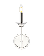 Allistair 1 Light 5.25" Wall Sconce in Polished Nickel