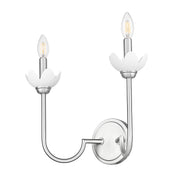 Allistair 2 Light 15" Wall Sconce in Brushed Nickel