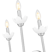 Allistair 3 Light 15" Wall Sconce in Brushed Nickel