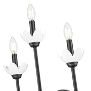 Allistair 3 Light 15" Wall Sconce in Matte Black