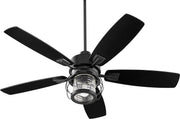 Galveston 52" 5-Blade Ceiling Fan in Textured Black