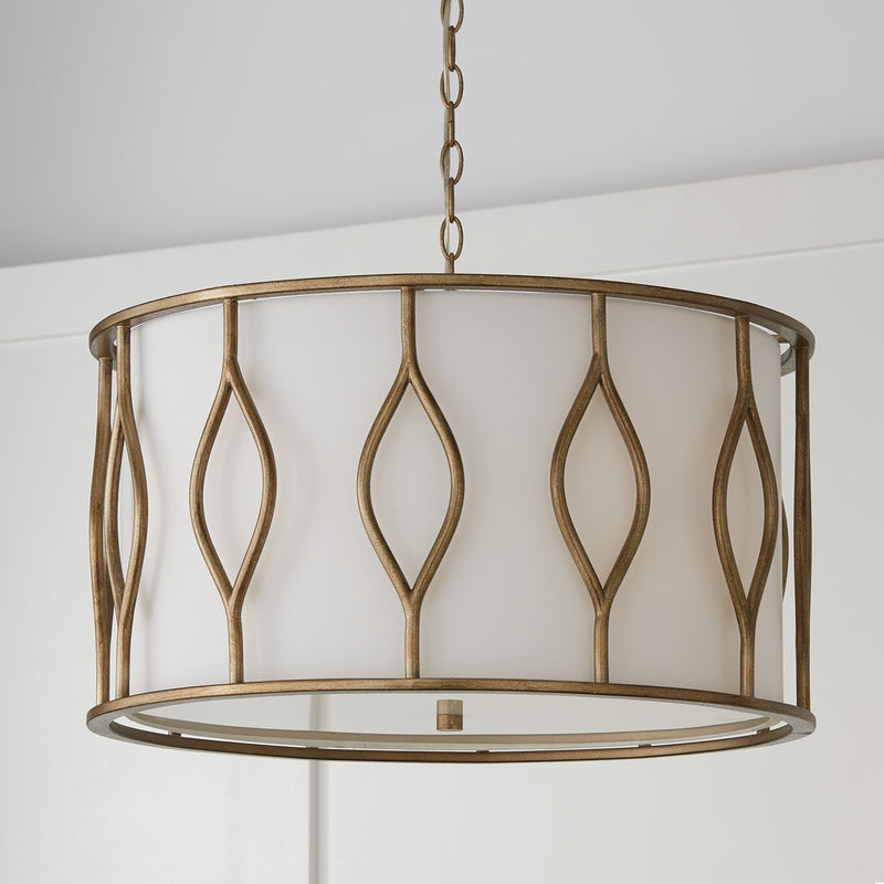 Cohen 4-Light Pendant in Mystic Luster
