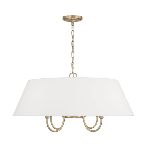 Julia 4-Light Pendant in Matte Brass