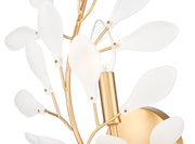 Claudine 1 Light 10" Wall Sconce in Modern Gold