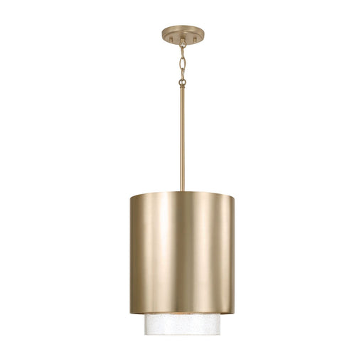 Weller Pendant in Matte Brass