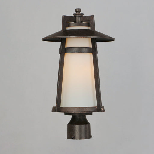 Calistoga 1 Light Outdoor Post Lantern in Adobe