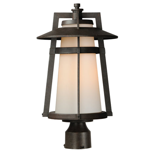 Calistoga 1 Light Outdoor Post Lantern in Adobe