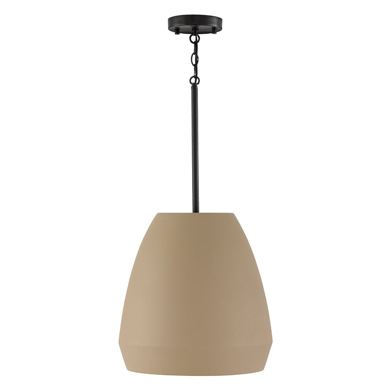 Della Large Pendant in Terracotta Sand